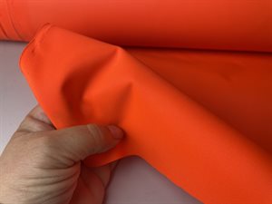 Vind og vandafvisende stof - flot neon orange